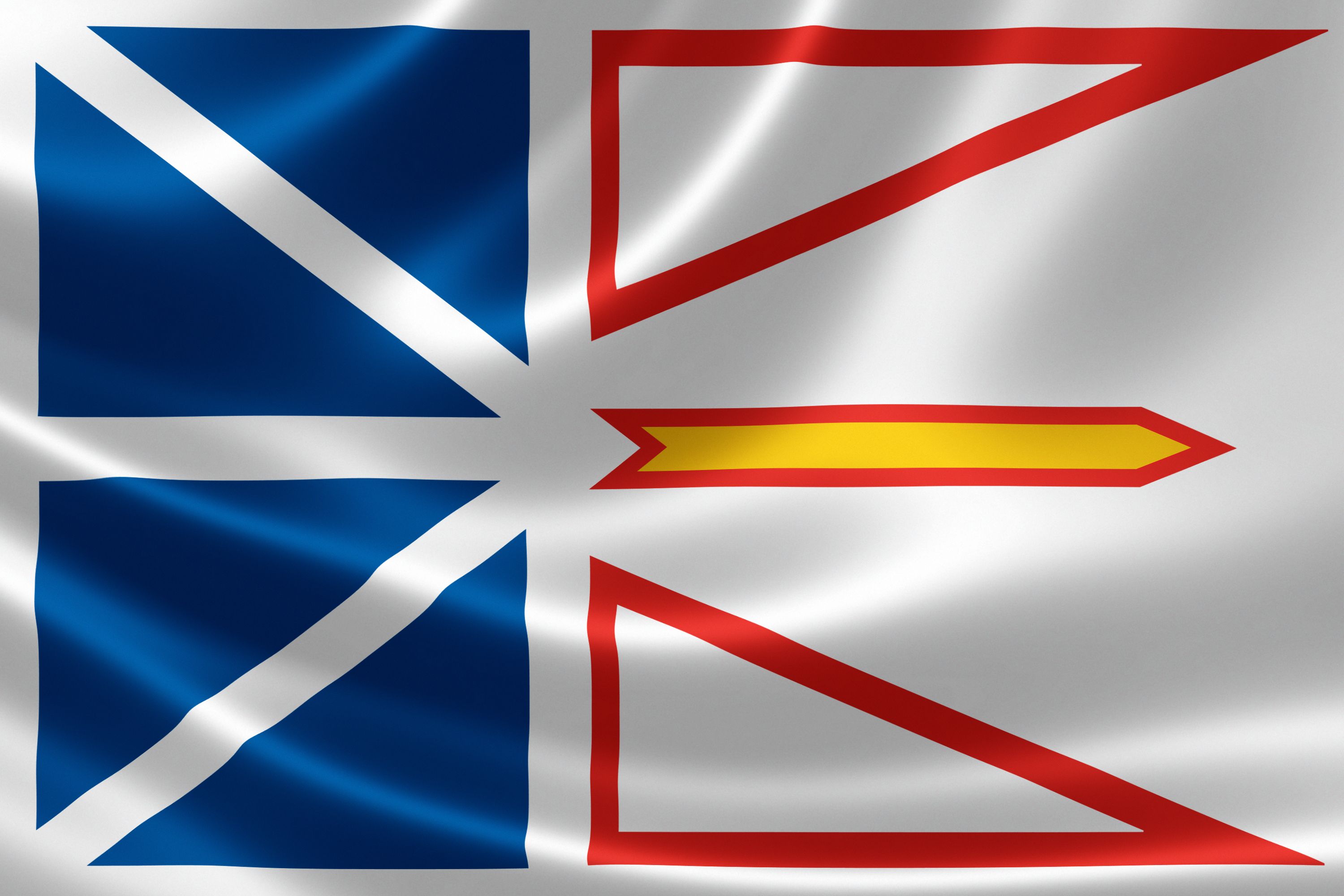 Newfoundland & Labrador Flag